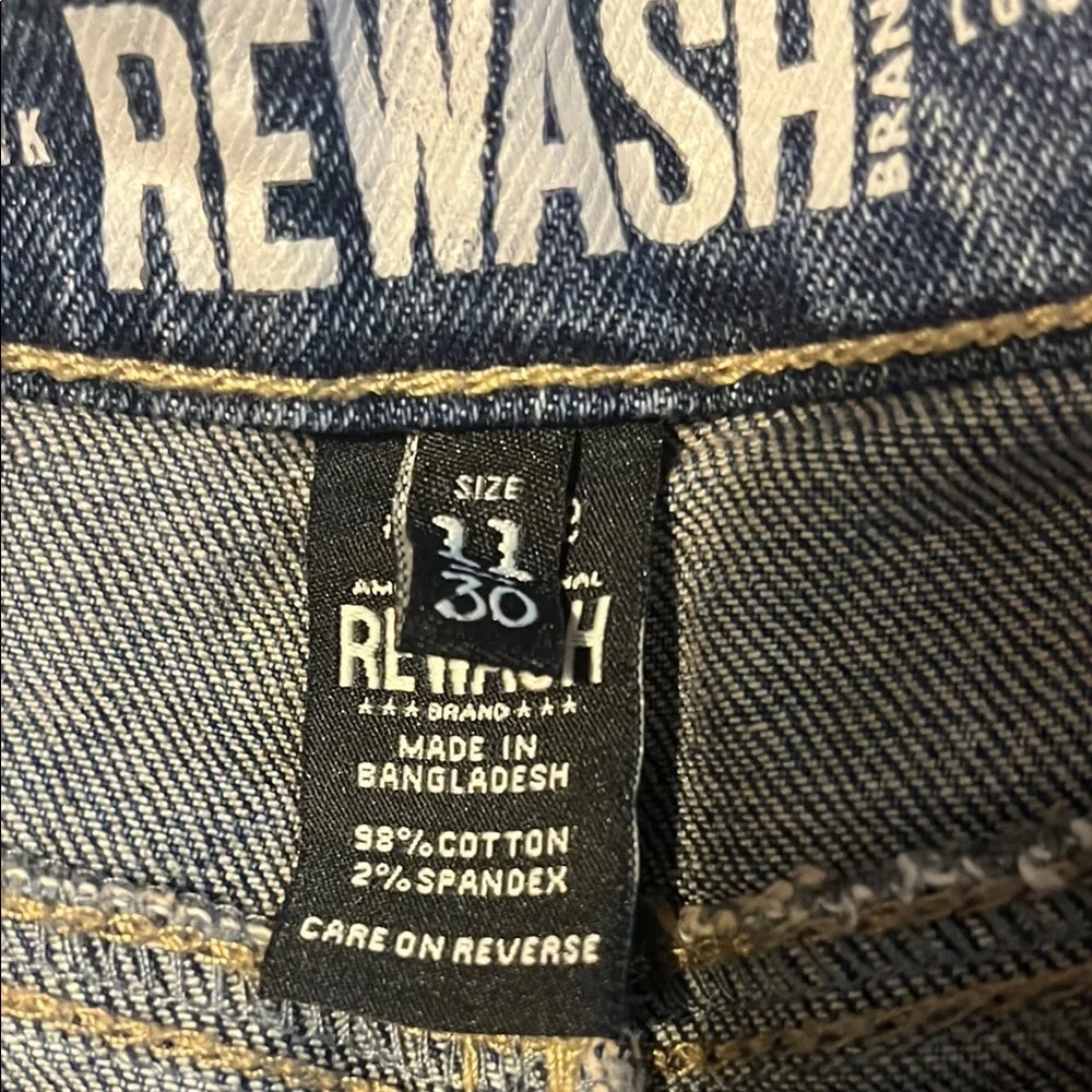 Rewash Super High Rise Shorts - Picture 4 of 4